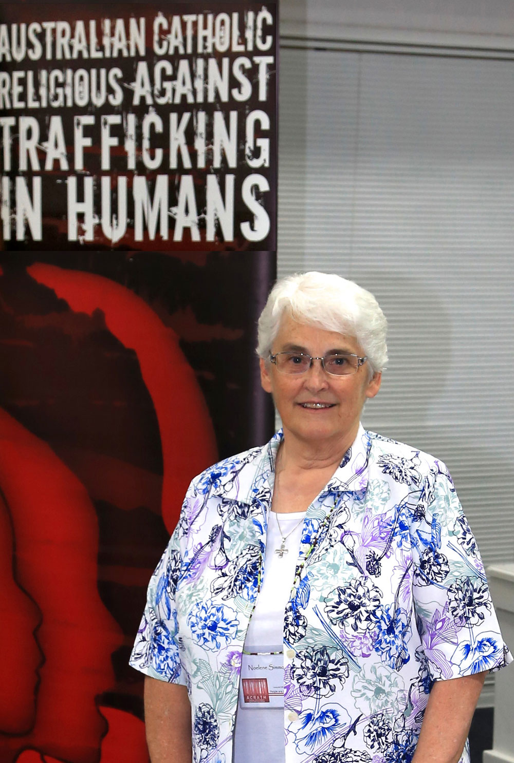 0219 JPICBLOG Noelene Simmons at launch of Catholic Social Justice Paper on Human Trafficking crp