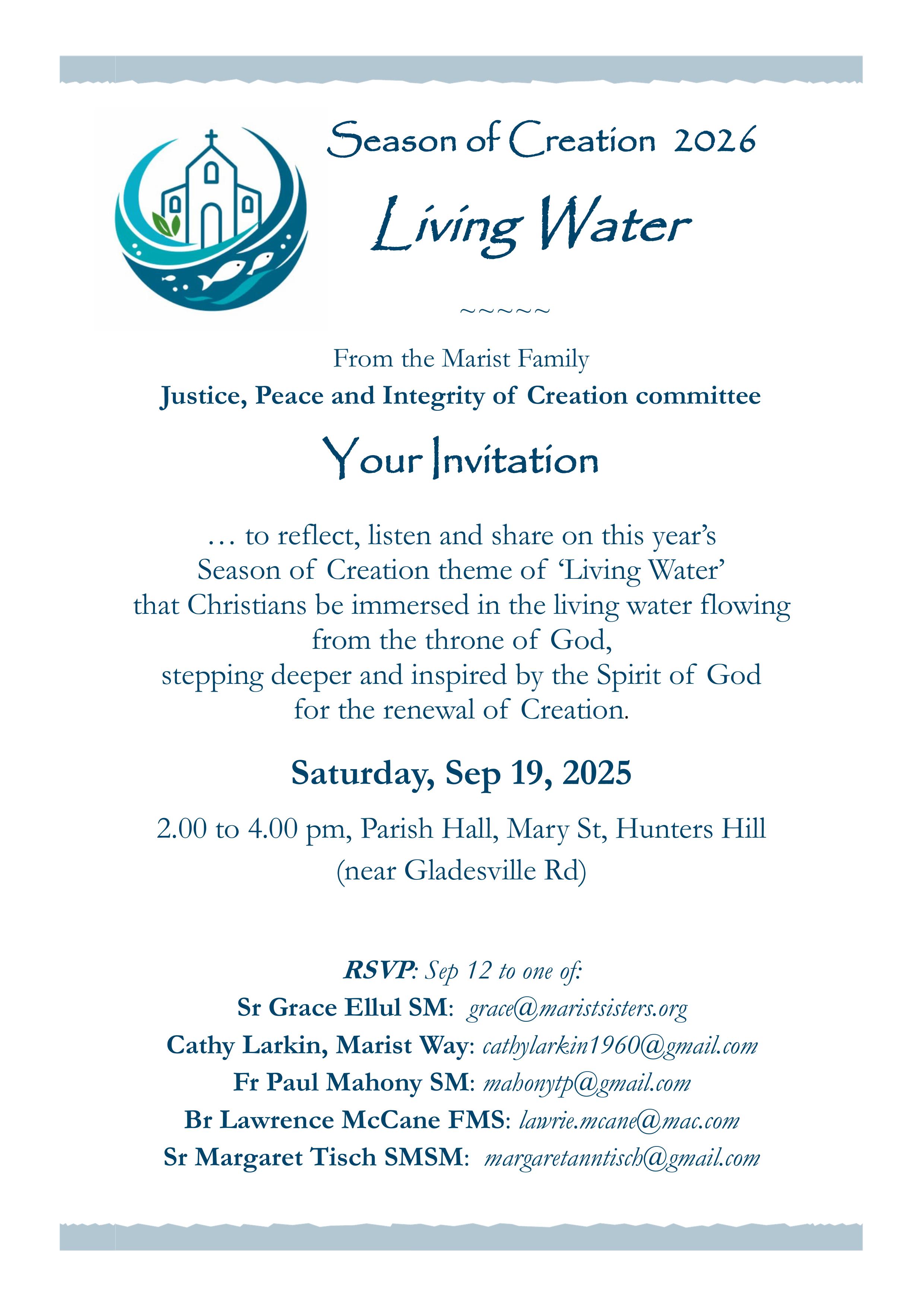 0626 Season of Creation event flyer A4